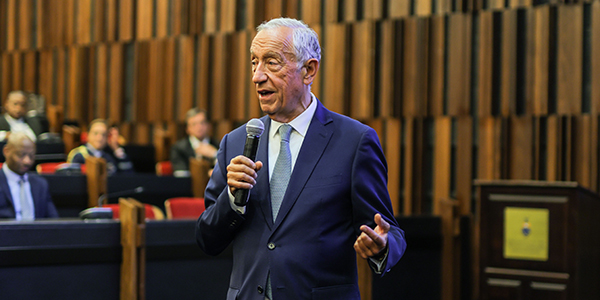 President of Portugal Marcelo Rebelo de Sousa